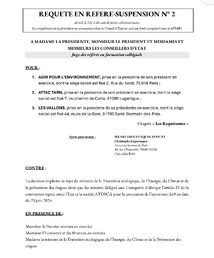 A69 - Référé-suspension du contrat de concession