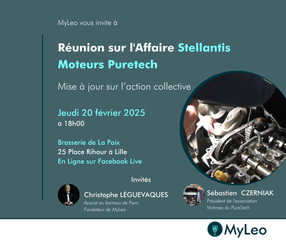 Stellantis Moteur Puretech - Réunion publique le Jeudi 20 février à Lille