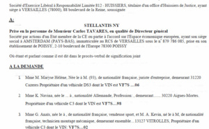 Airbag TAKATA : Stellantis et Citroën n'ont toujours pas répondu à la sommation interpellative 8 jours après sa délivrance