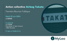 Action collective #Airbag #Takata, première réunion publique : TOUS A MARSEILLE